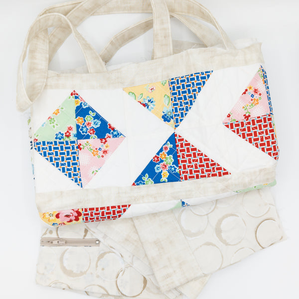 Finish Me Patchwork Tote