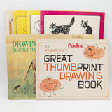 Vintage How-To-Draw Book Bundle