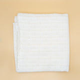 Crinkle Gauze With Metallic Thread Fabric - 3 yds x 40"