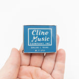 Vintage Barlow "Cline Music" Tape Measure