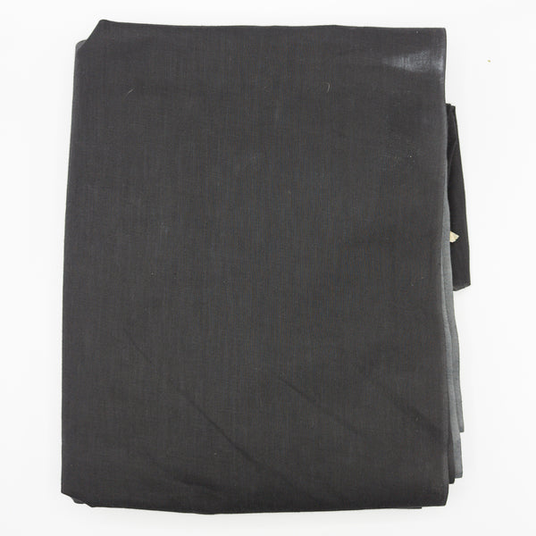 Black Woven Fabric  - 6 1/2 yds x 44"
