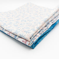 Cool Tone Vintage Cotton Fabric Bundle - (3) 1 yds x 44"
