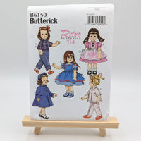 Doll Clothes Sewing Pattern Lot