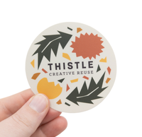 Thistle Logo Sticker
