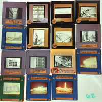 "Misc. 20th Century American Architecture" Vintage Photo Slide Lot