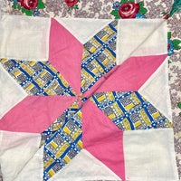 Vintage Mid 20th Centurt Quilt Topper #1