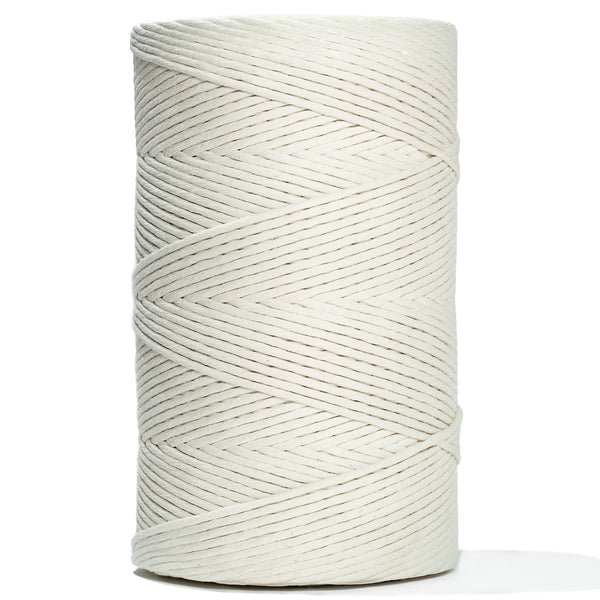 NEW Soft Cotton Cord - Natural - 4mm