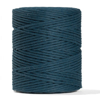 NEW Soft Cotton Cord - Peacock - 4mm