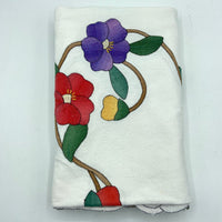 Vintage Floral Tablecloth and Napkins
