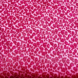 Pink Cheetah Spandex Fabric - 6 1/2 yds x 60"