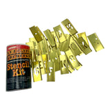 Hanson Brass Interlocking Stencil Kit