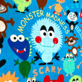 Monster Madness Cotton Fabric - 2 3/4 yds x 42"