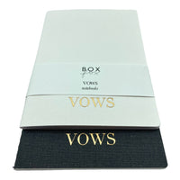 BOXFOX Vows Notebooks