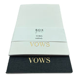 BOXFOX Vows Notebooks