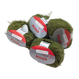 Fluffy Green Yarn Bundle