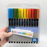 Watercolor Brush Tip Markers