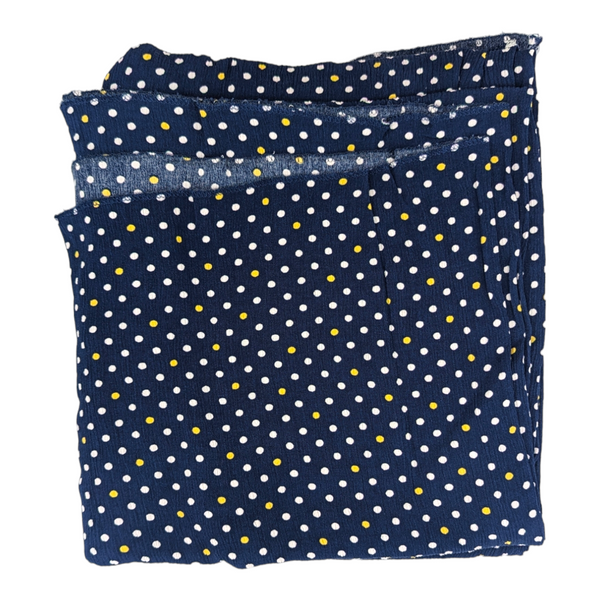 Polka Dot Lightweight Apparel Fabric - 2 3/4 Yd x 48"