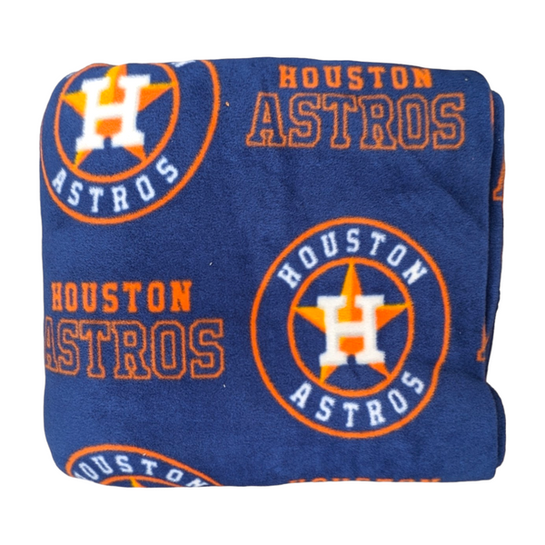 "Astros" Fleece Fabric - 2 3/4 Yd x 60"