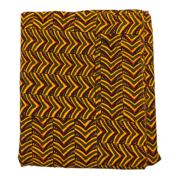 "Mandarin" Batik Cotton Fabric - 3 Yards x 44"