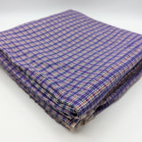 Complementary Plaid Cotton Flannel Fabric - 1 1/2 yds x 44"
