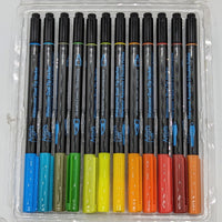 Watercolor Brush Tip Markers