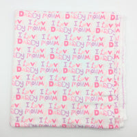 "I Love" Flannel Fabric - 1 yds x 42"