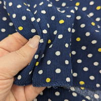 Polka Dot Lightweight Apparel Fabric - 2 3/4 Yd x 48"