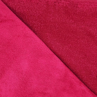 Fuchsia Suede Cloth Fabric - 1 1/2 yds x 44"