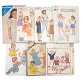 Vintage Children's Sewing Pattern Lot