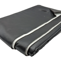 Black Pleather Fabric - 1 1/2 Yds x 54"