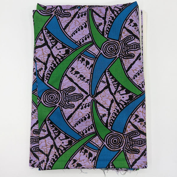 Batik-Look Cotton Fabric - 3 Yds x 60"