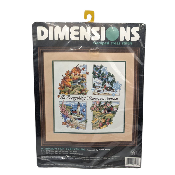 "A Season For Everything" Dimensions Cross Stitch Kit