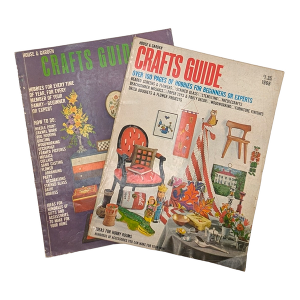 House & Garden Crafts Guide '60s Magazine Bundle