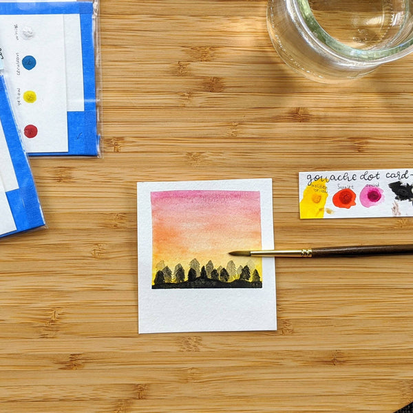 Mini Painting Kit- Sunset