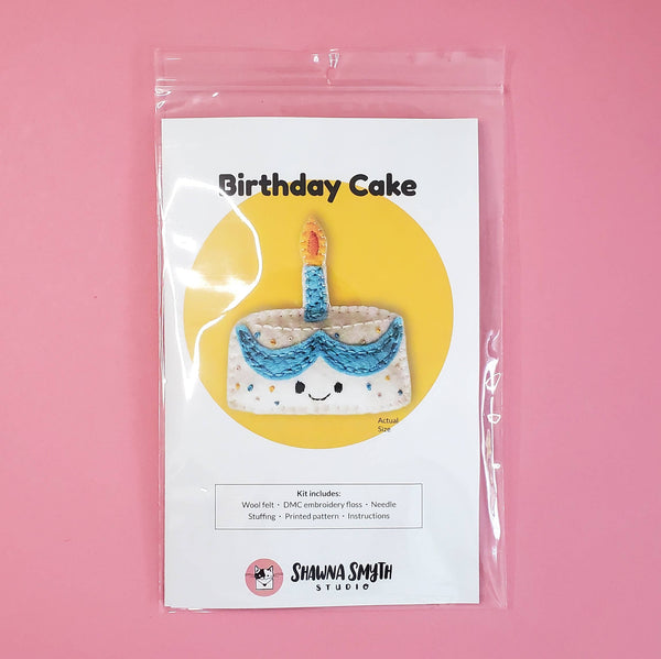 Birthday Cake DIY Felt Kit