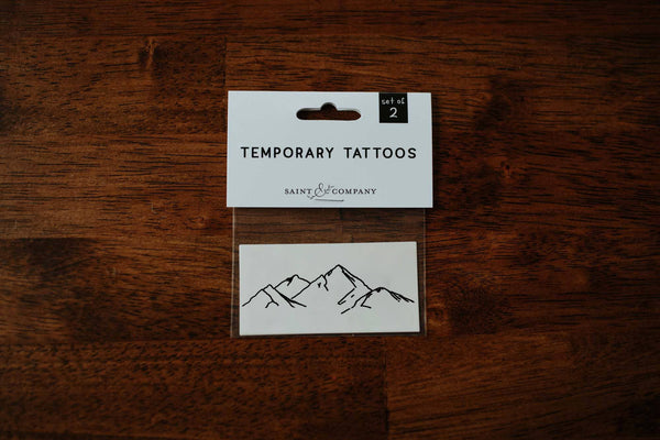 Longs Peak Temporary Tattoos