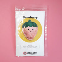 Strawberry DIY Felt Kit