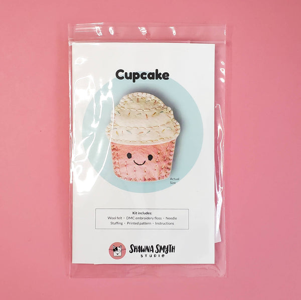 Cupcake DIY Felt Kit