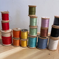 Wood Spool Rainbow Thread Pack
