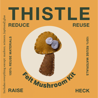 Felt Mushroom Kit - Sustainable Craft Kit