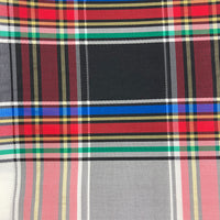 Multi Colors Plaid Fabric - 3 1/2 yards x 48"