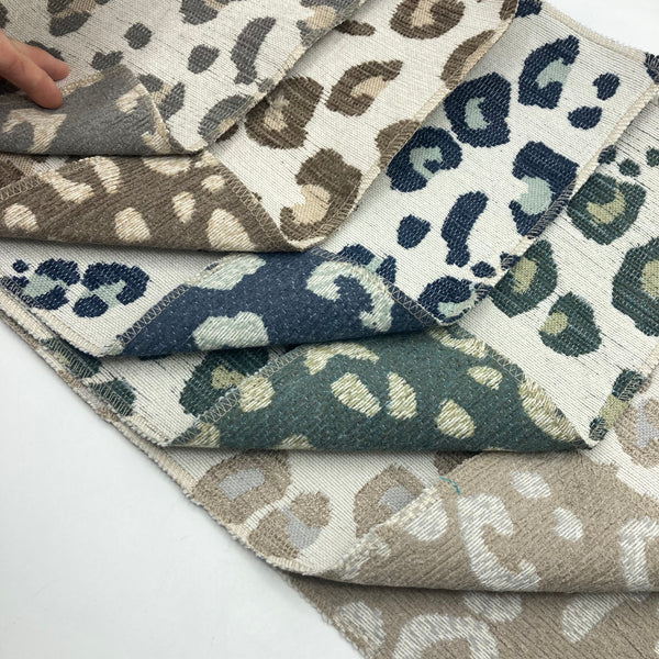 Leopard Print Upholstery Sample Set
